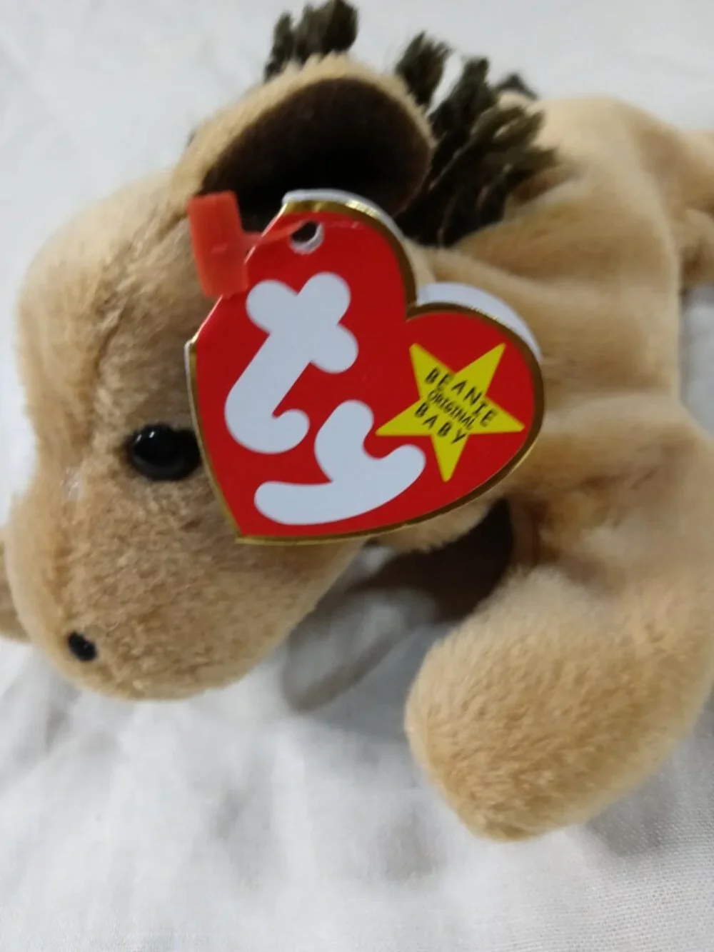 Ty Beanie Babies Original Collection 2 Rare Vintage 1995 Derby Plush with Tags